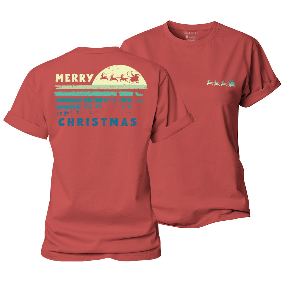 Merry Christmas Women's Cotton T-Shirt