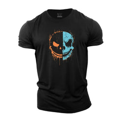 Smiley Skull Cotton T-shirts