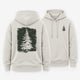 Pine Tree Silhouette Hoodie