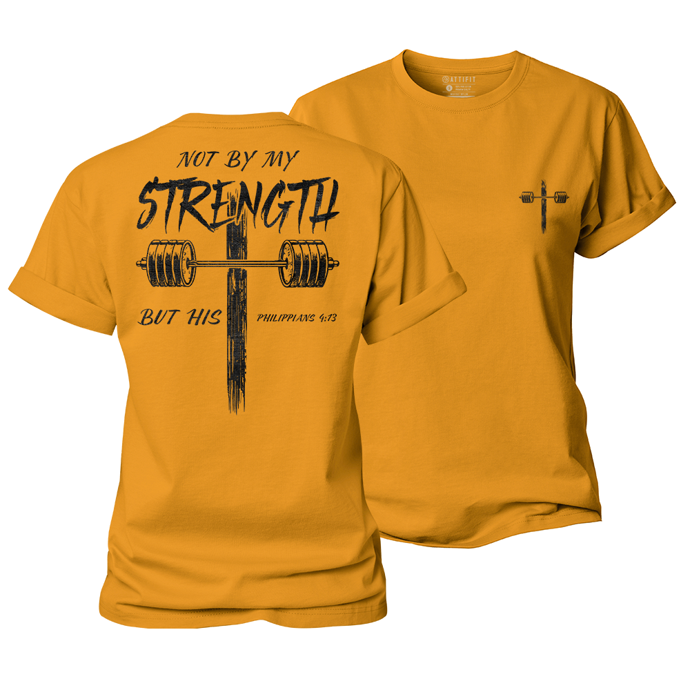 Not by My Strength but His Women's Cotton T-Shirt