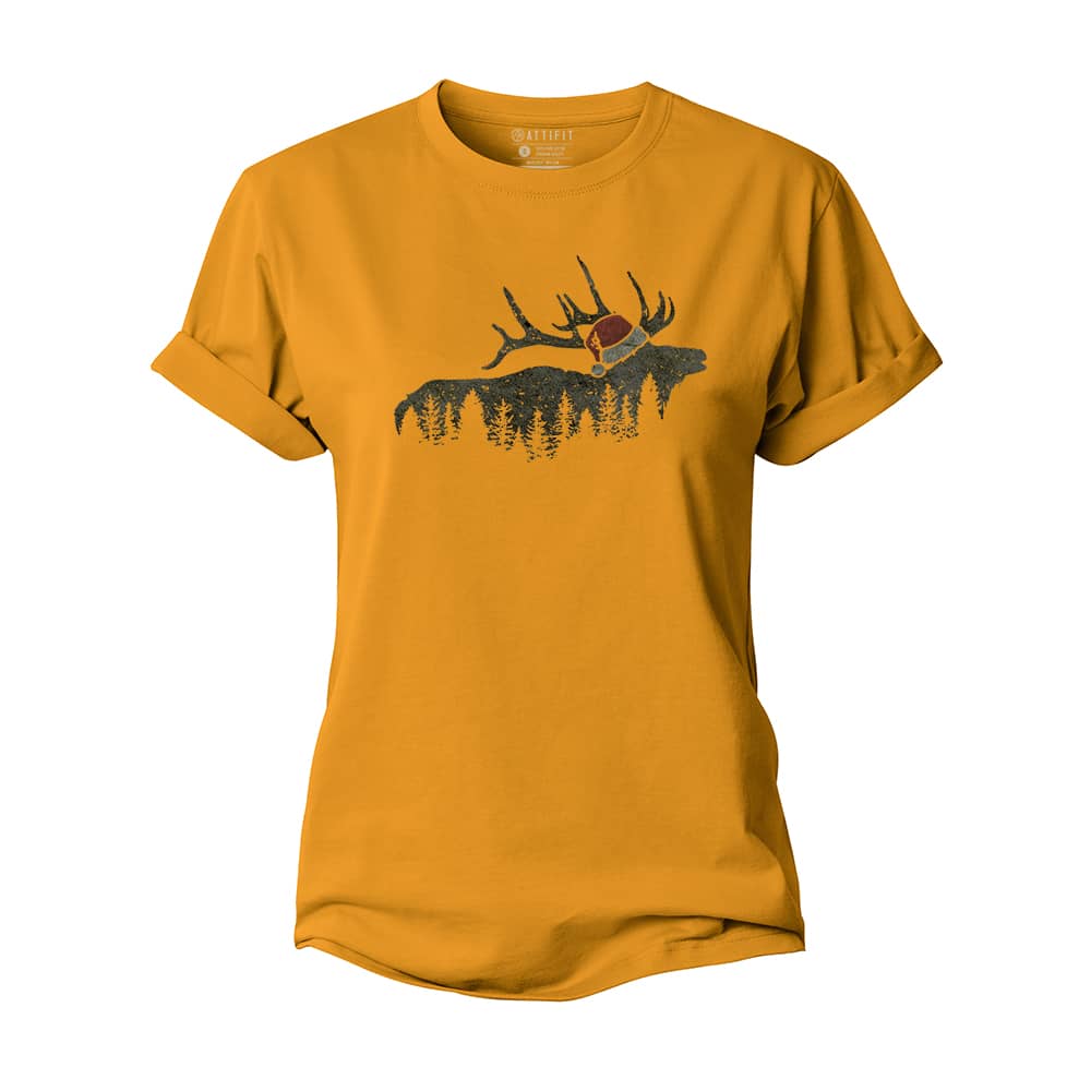 Christmas Wildlife Women's Cotton T-Shirt