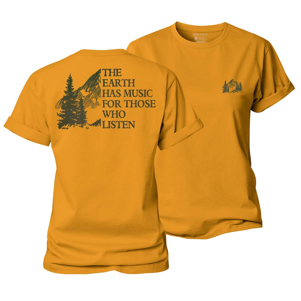 Earth Music Women's Cotton T-Shirt