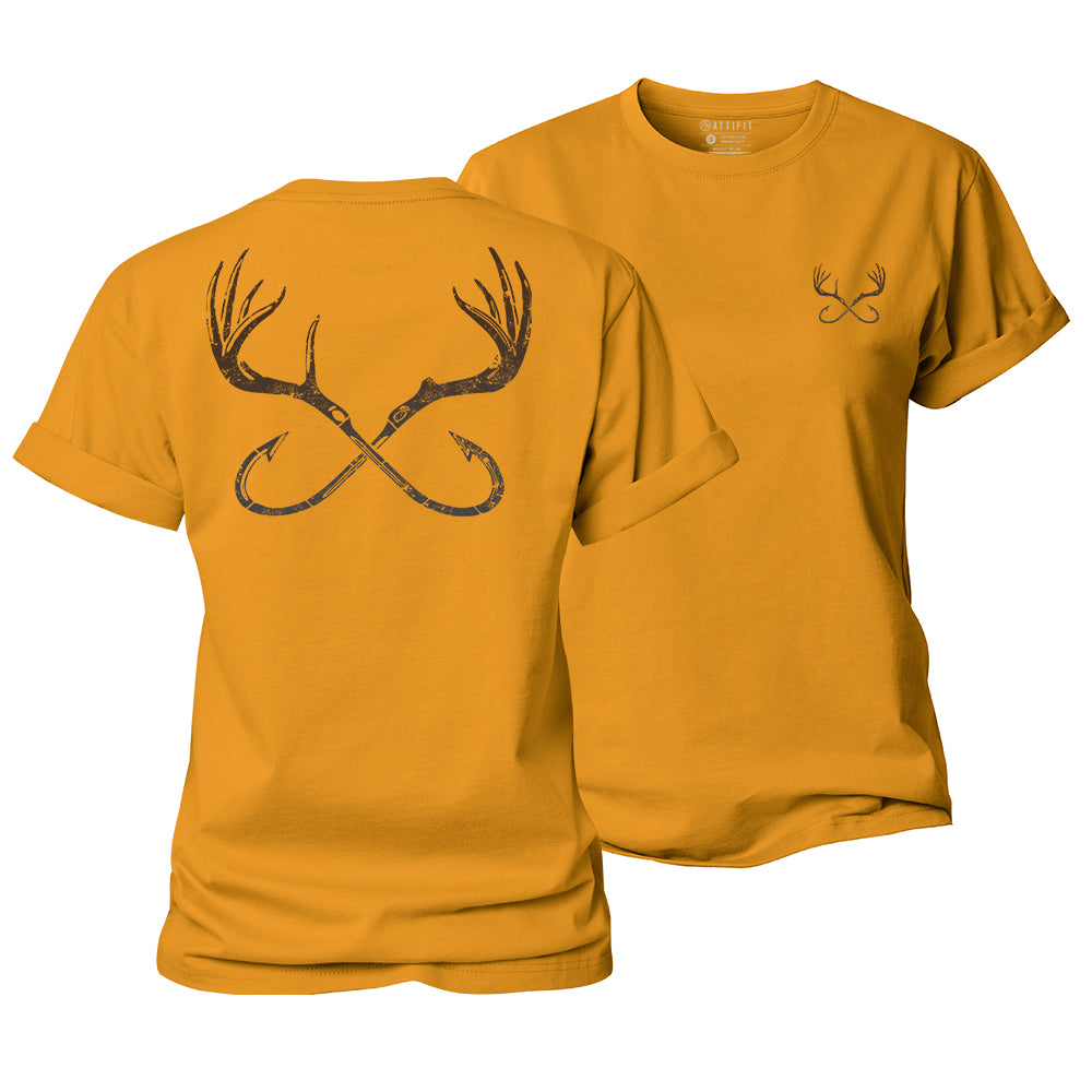 Antler And Hook Women's Cotton T-Shirt