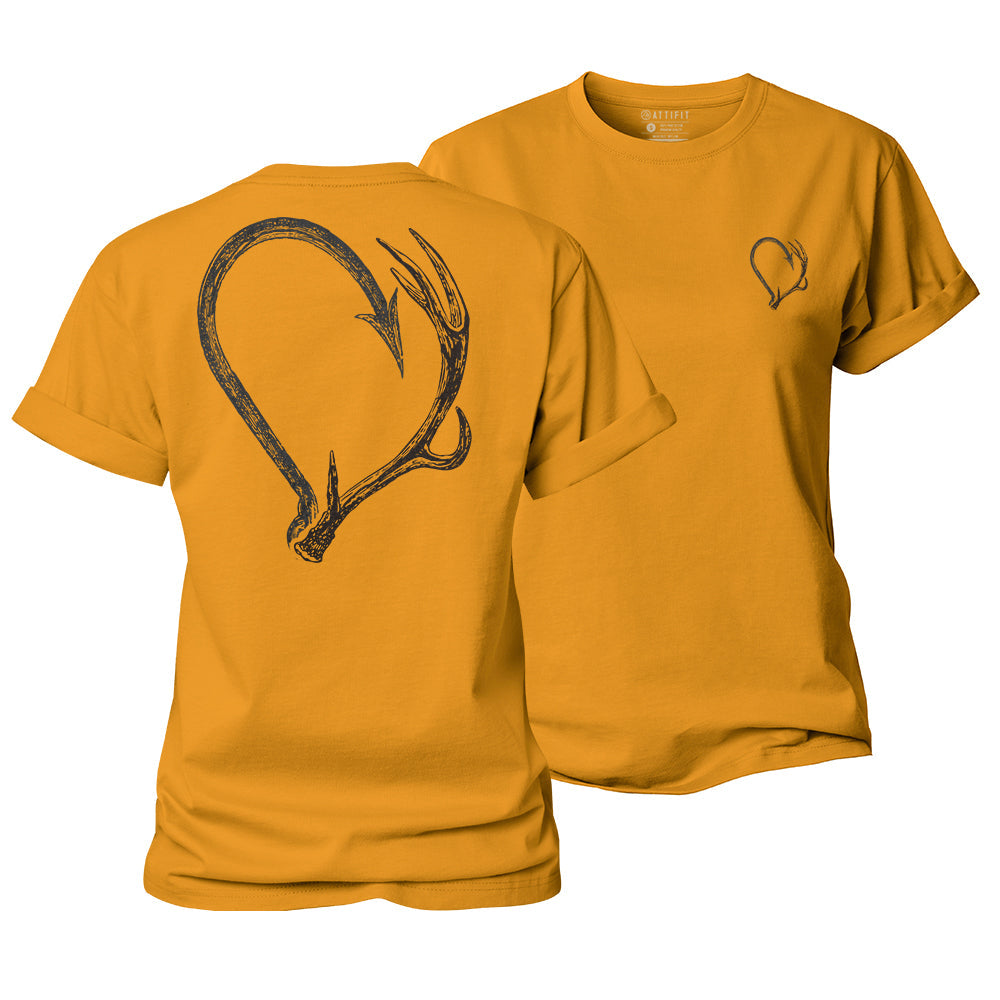 Hook Meets Antler Women's Cotton T-Shirt