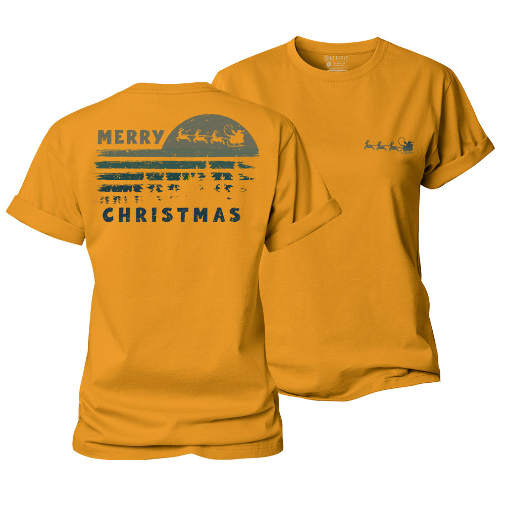 Merry Christmas Women's Cotton T-Shirt