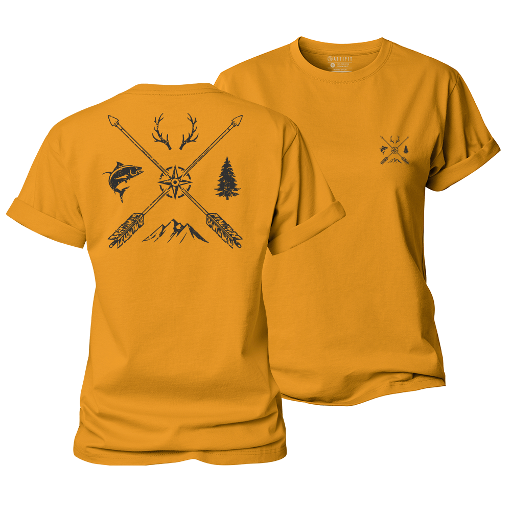 Compass Nature Women's Cotton T-Shirt