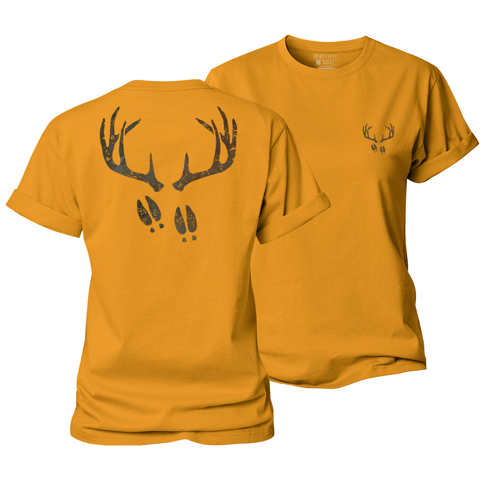 Antler Track Women's Cotton T-Shirt