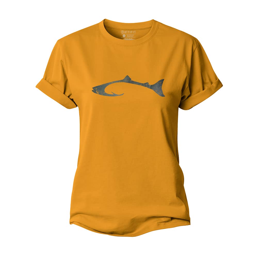 Fish Hook Women's Cotton T-Shirt