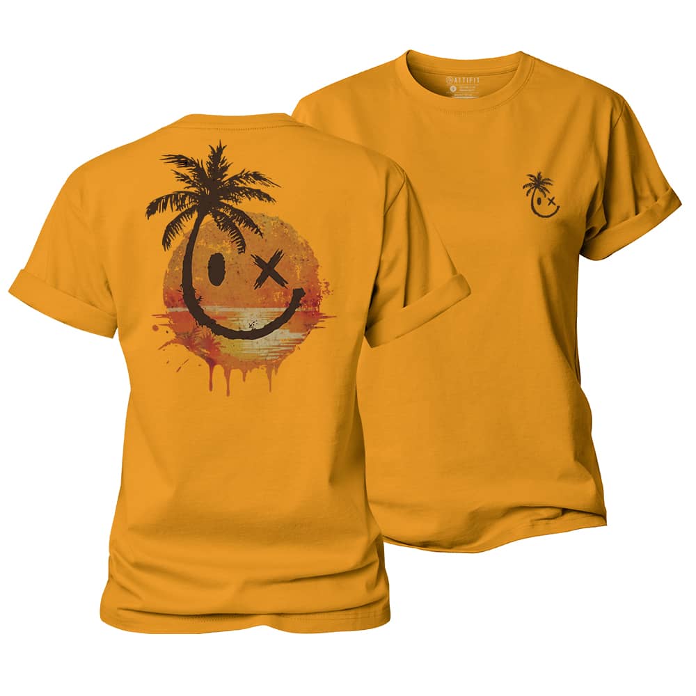 Summer Smiley Women's Cotton T-Shirt