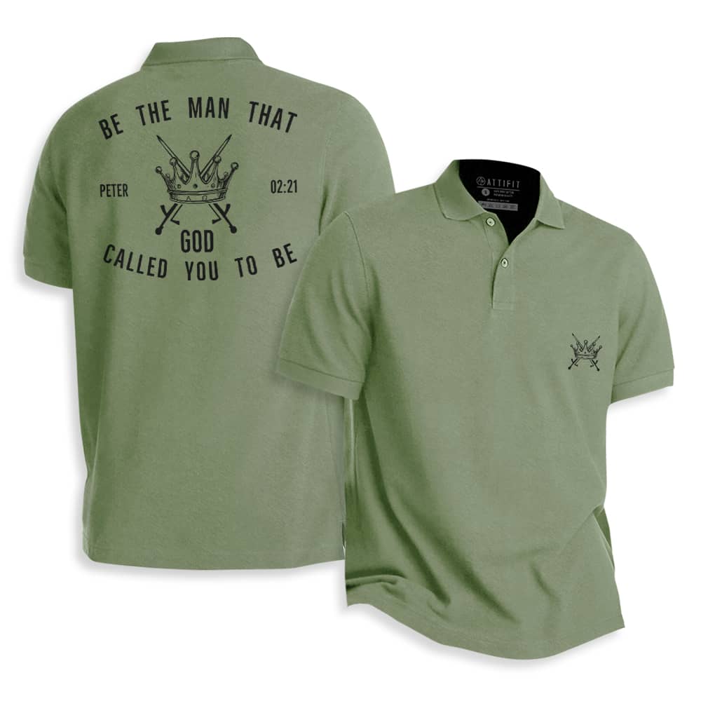 Be The Man God Called You to Be Polo Shirt