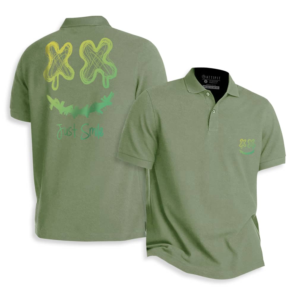 Just Smile Polo Shirt