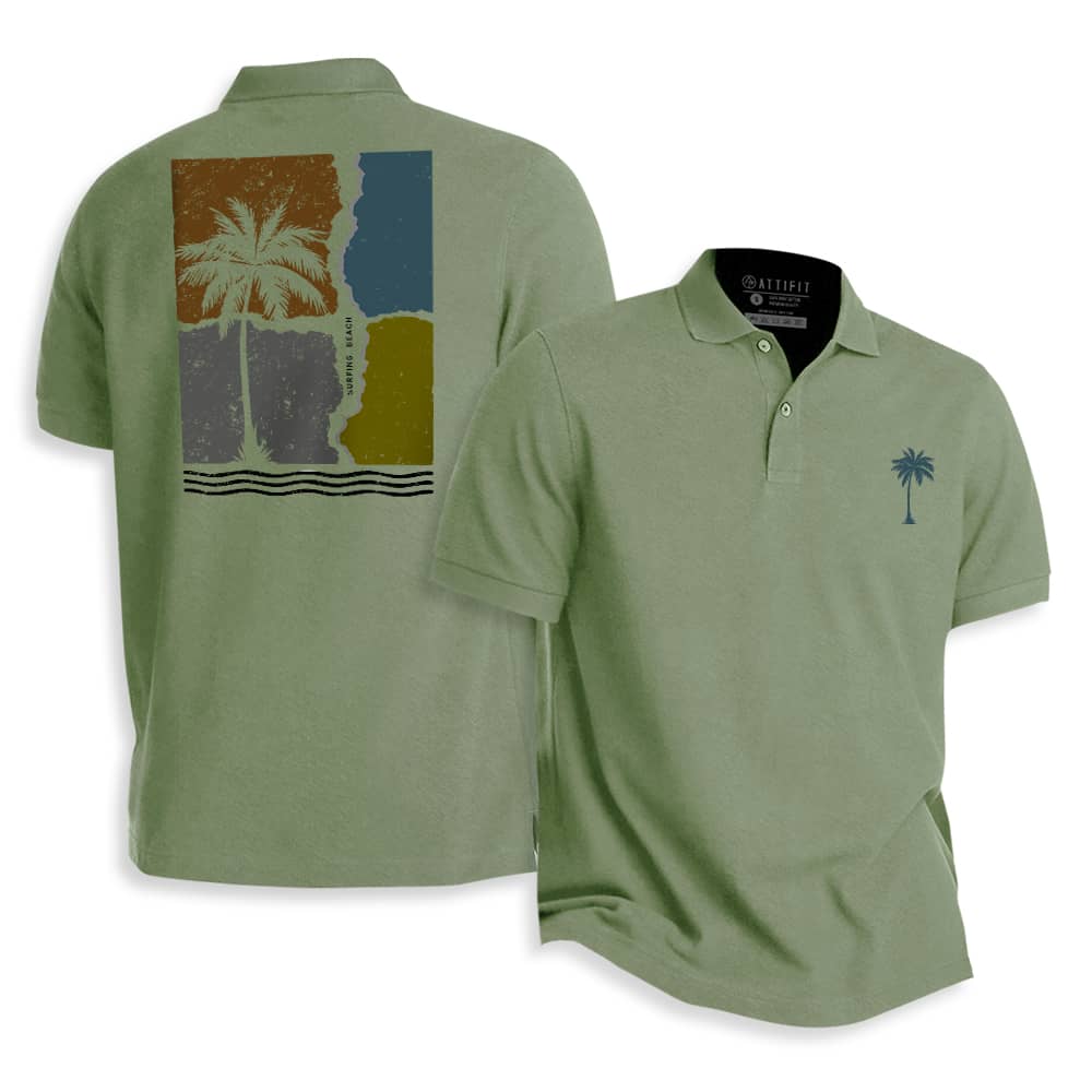 Summer Poster Polo Shirt