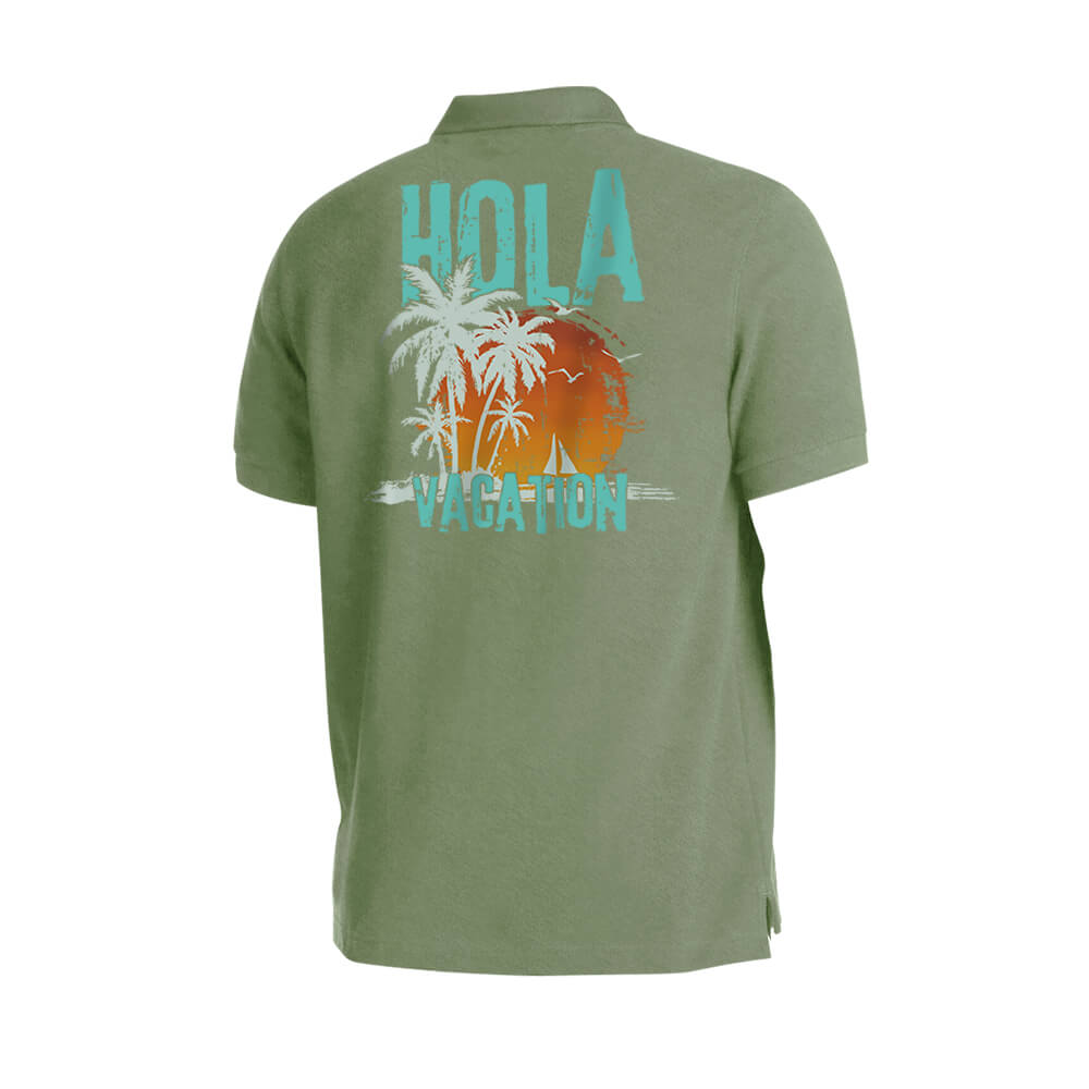 Hola Vacation Polo Shirt