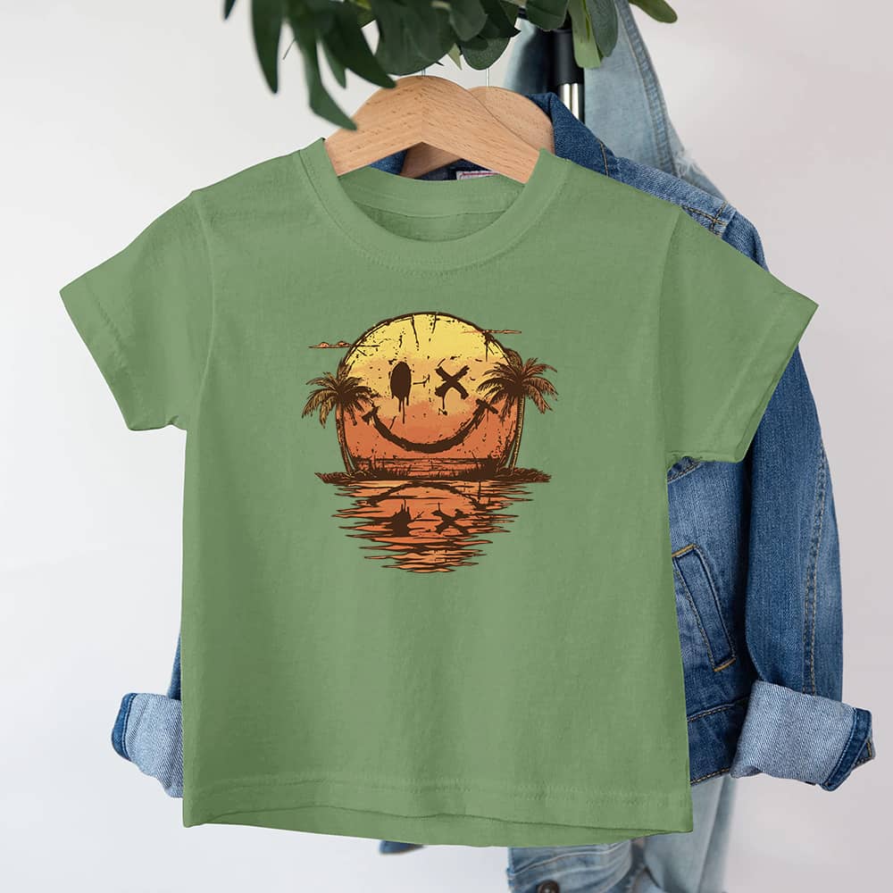 Smiley Sea Youth Cotton T-Shirt