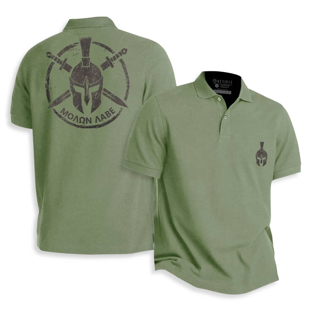 Molon Labe Polo Shirt