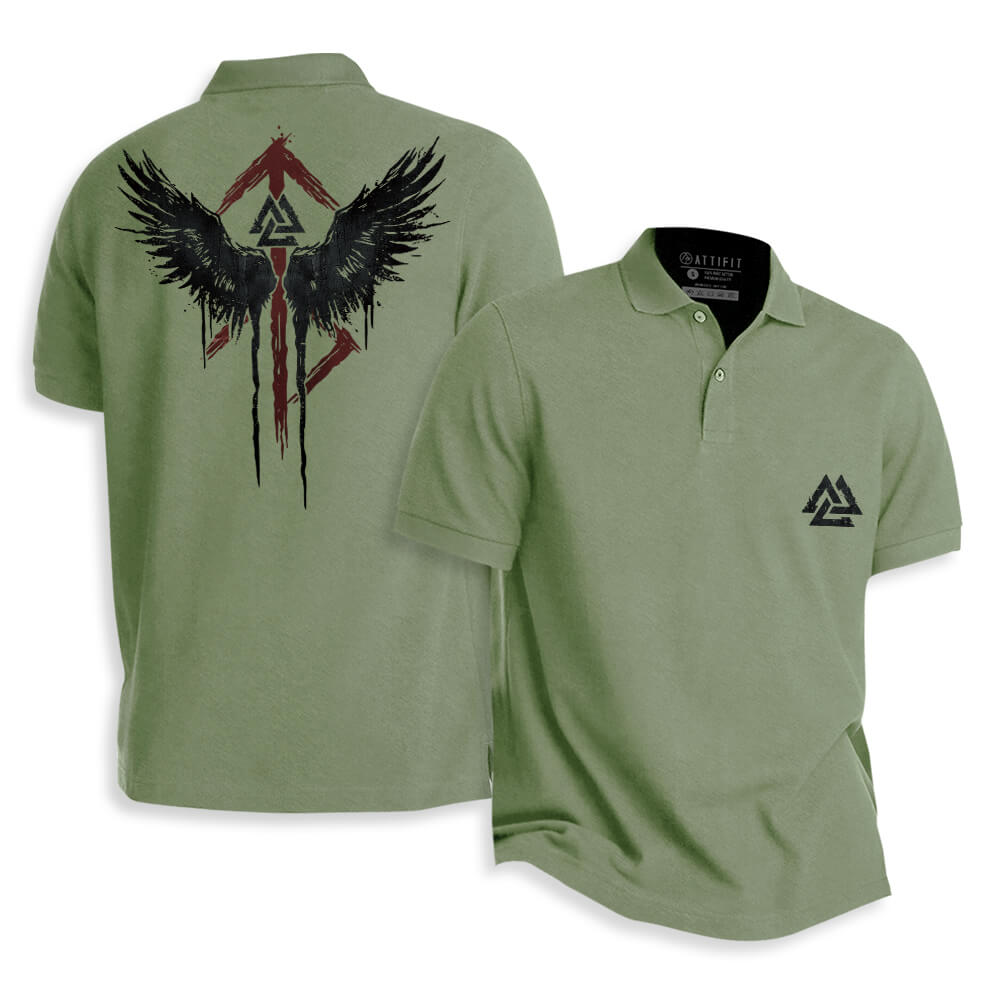 Viking Wings Polo Shirt