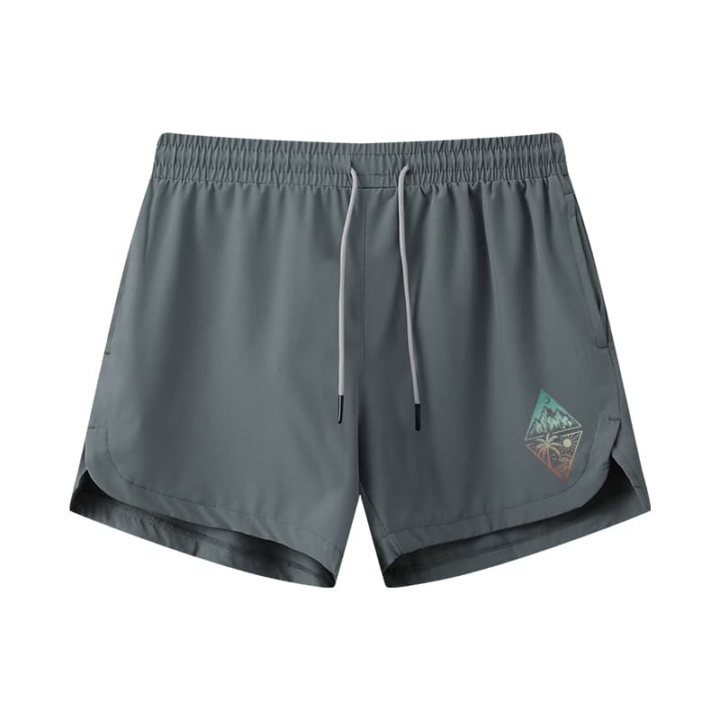 Mountain And Sea Athletic Quick-Dry Shorts