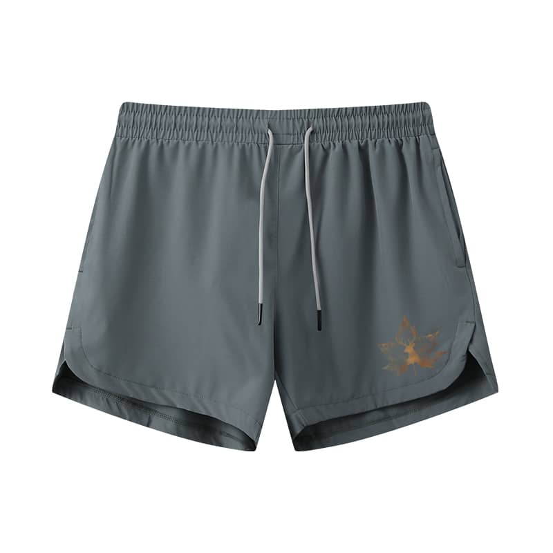Deer Leaf Athletic Quick-Dry Shorts