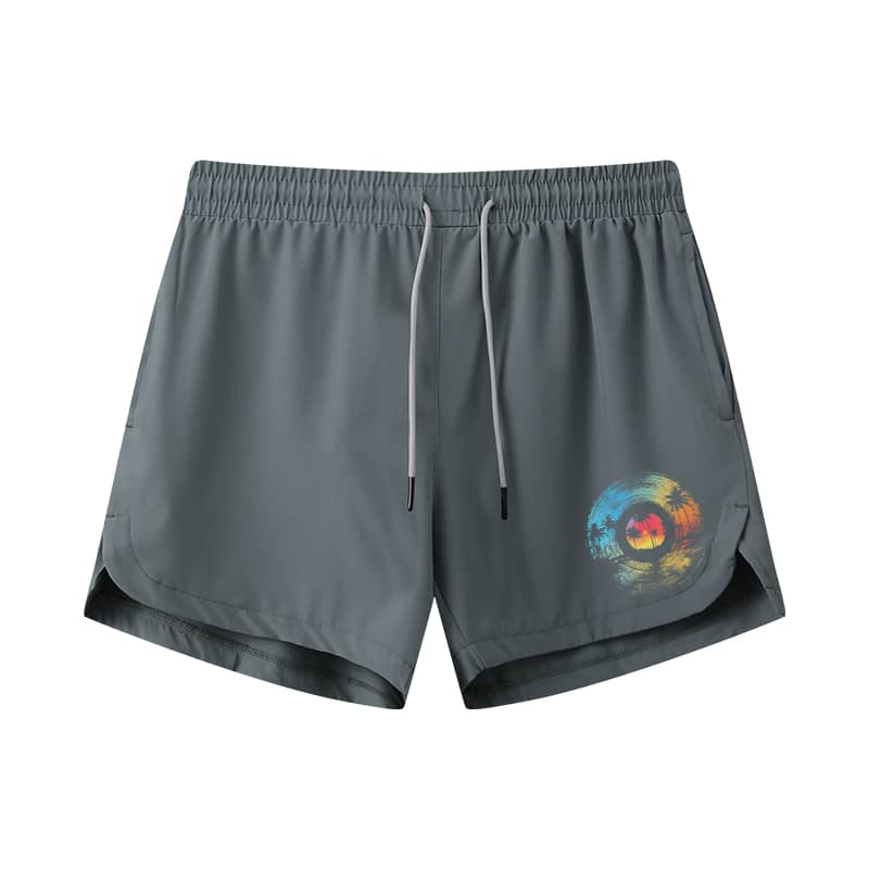 Seaside Records Athletic Quick-Dry Shorts