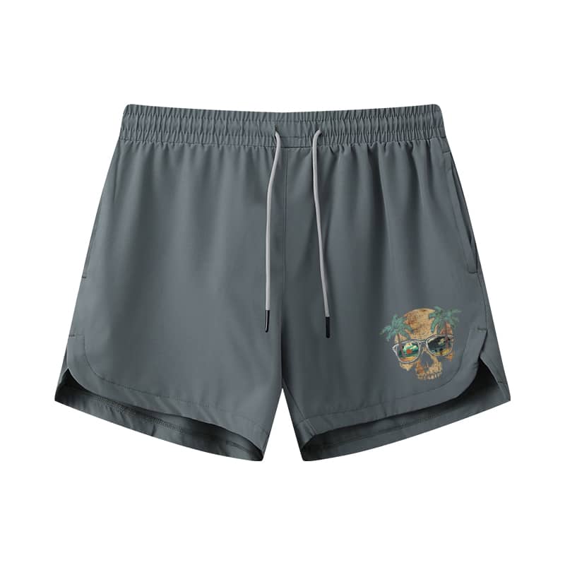 Skull Sea Athletic Quick-Dry Shorts