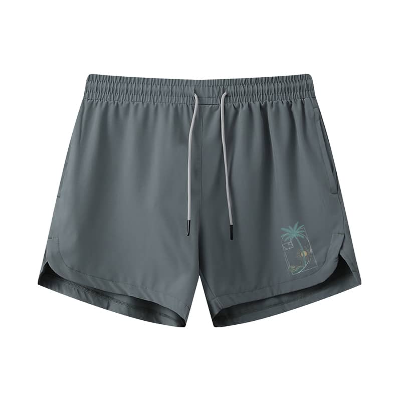 Fibonacci Sunset Wave 5-Inch Quick-Dry Shorts