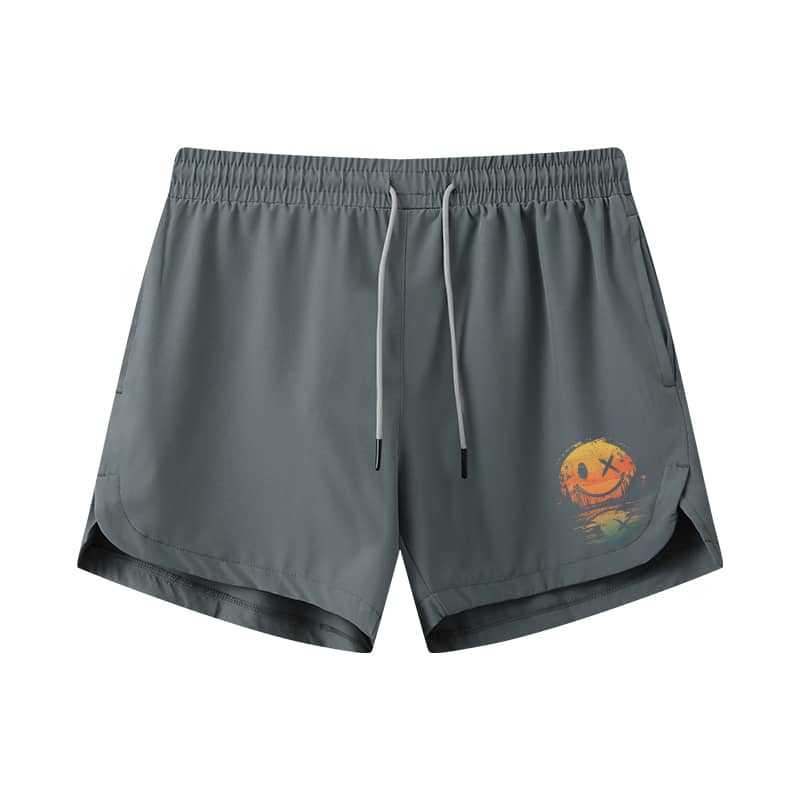 Smiley Lake Athletic Quick-Dry Shorts