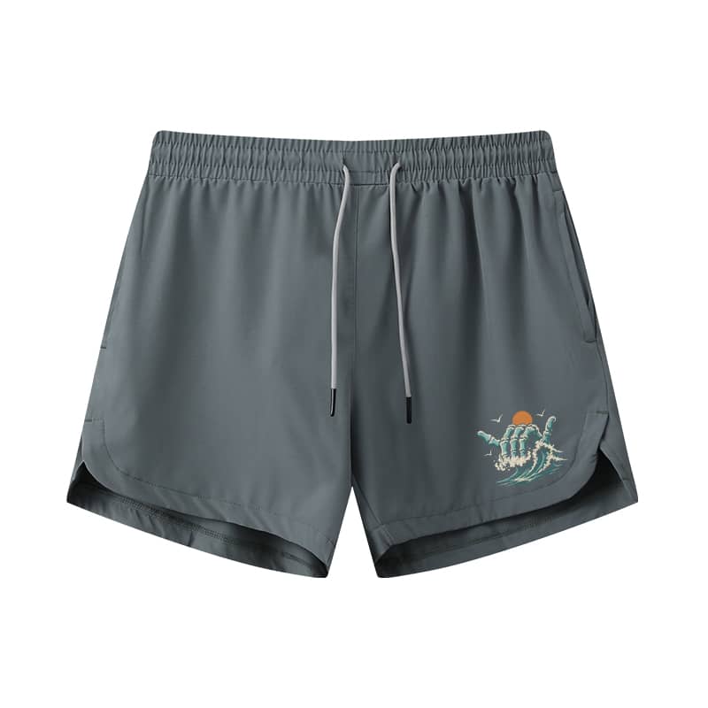 Bone Wave 5-Inch Quick-Dry Shorts