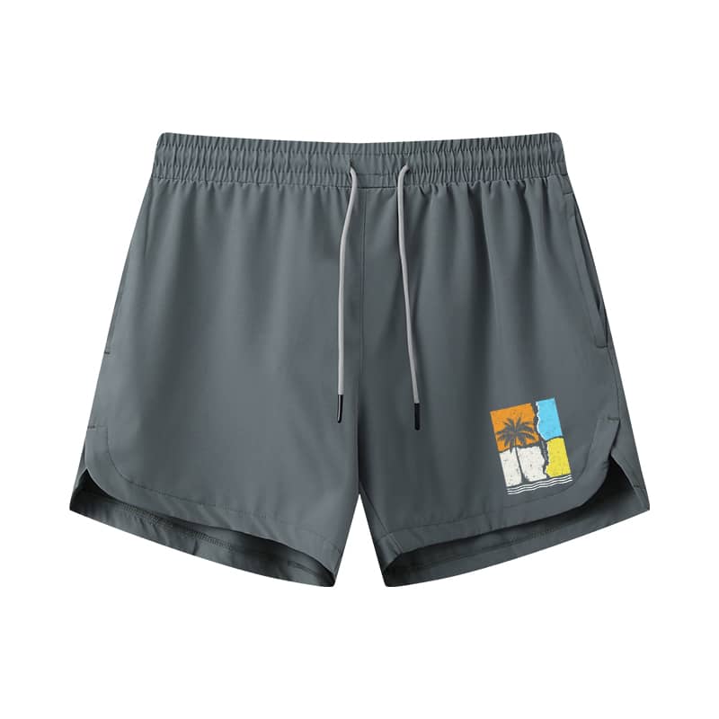 Summer Poster Athletic Quick-Dry Shorts