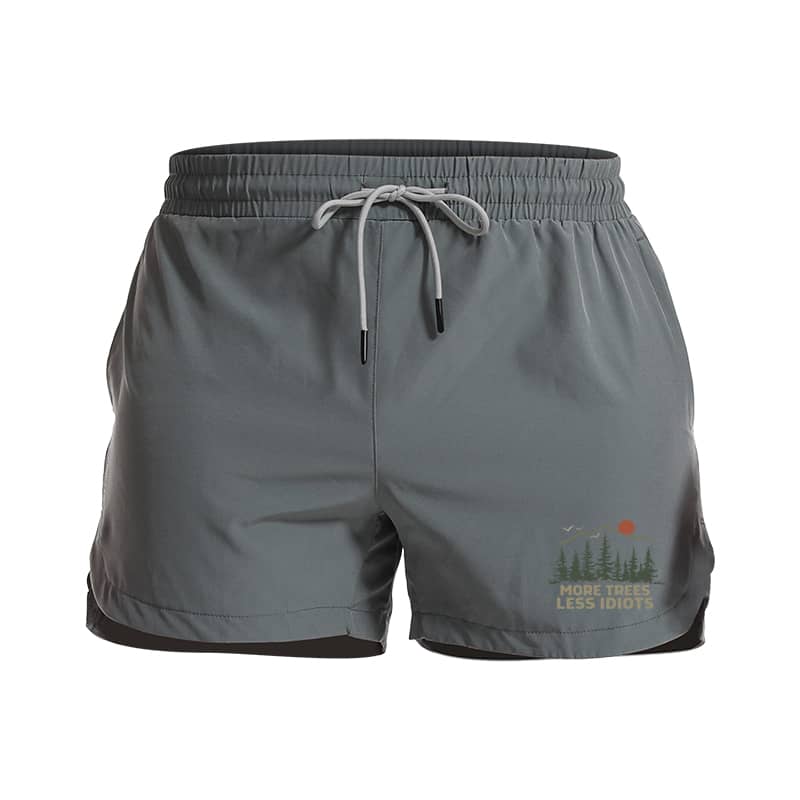 Less Idiots 5-Inch Quick-Dry Shorts