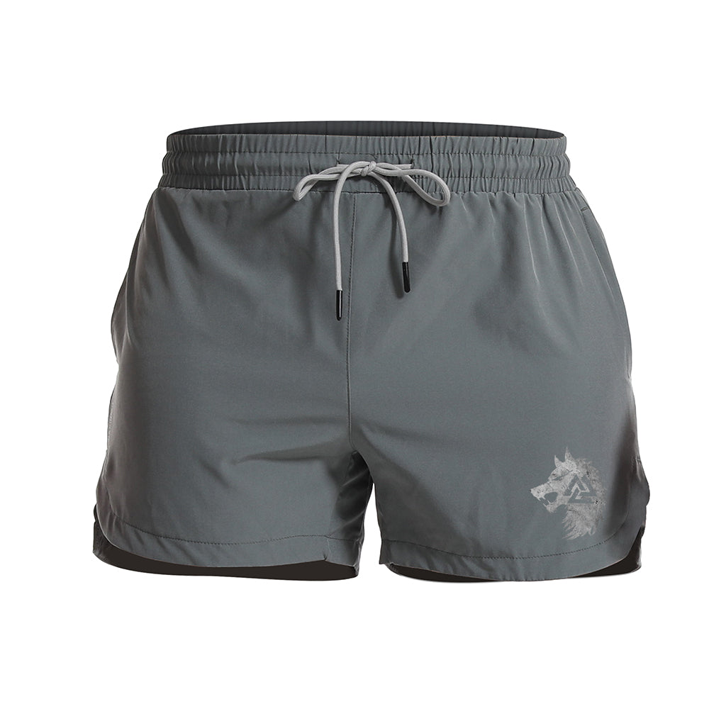 Viking Wolf Athletic Quick-Dry Shorts