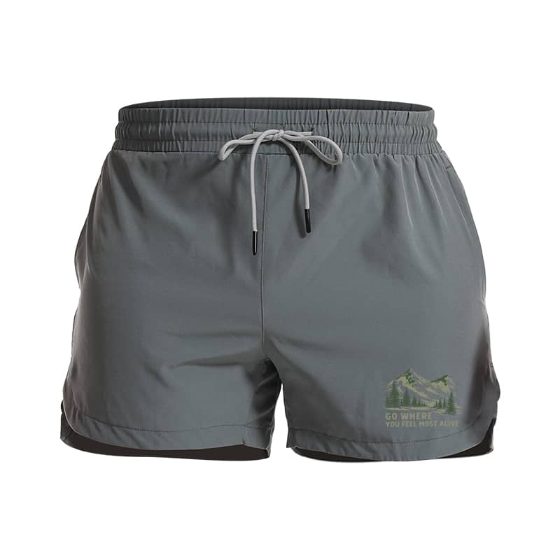 Go Where Alive 5-Inch Quick-Dry Shorts