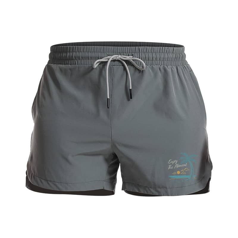 Enjoy The Moment 5-Inch Quick-Dry Shorts
