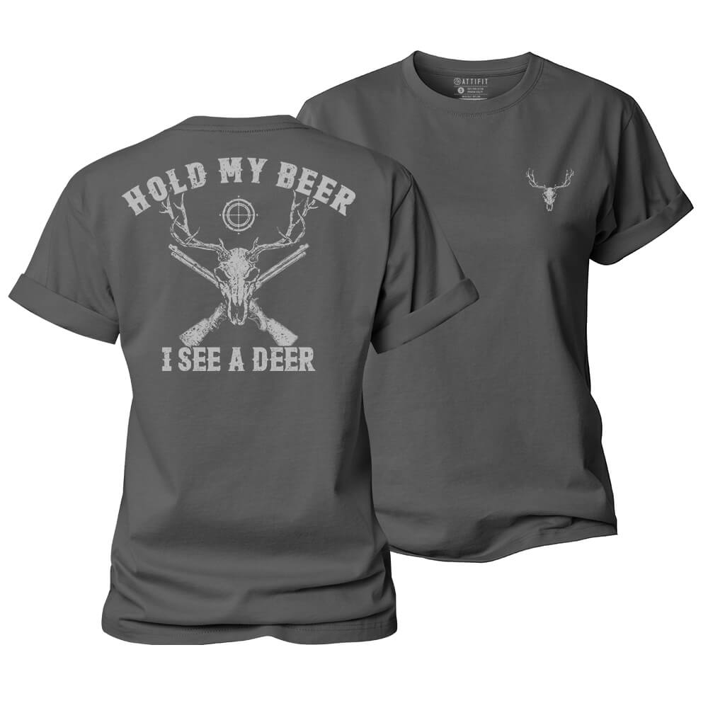 I See a Deer Women's Cotton T-Shirt