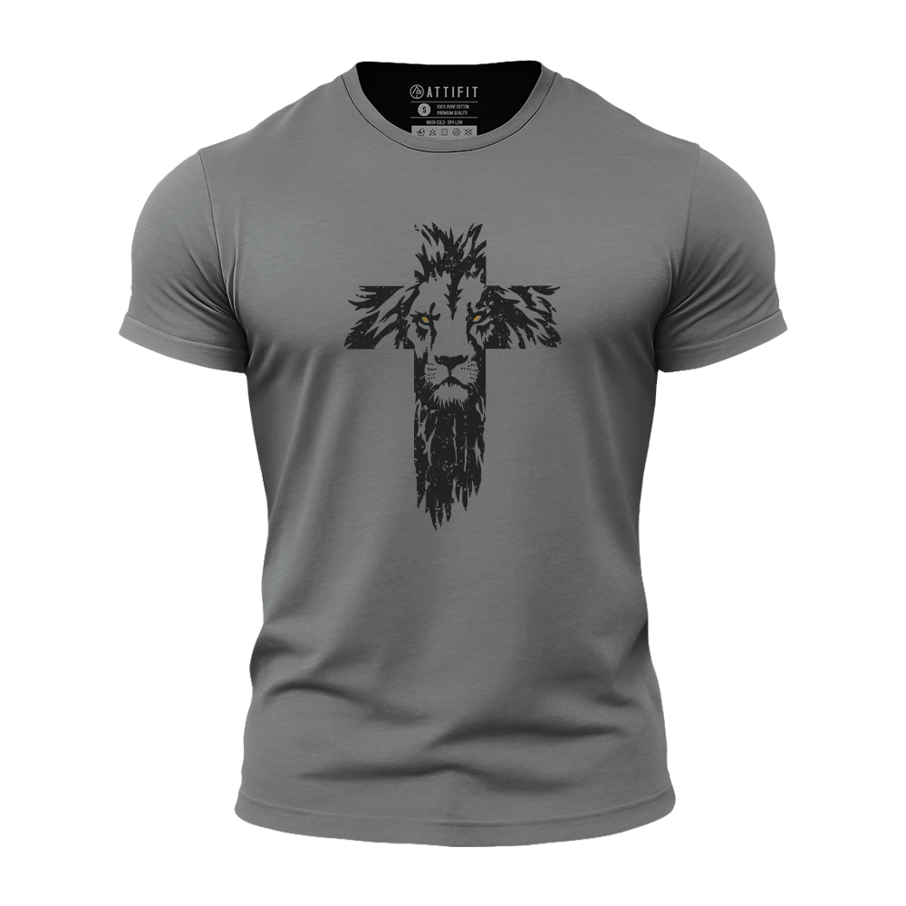 Lion Cross Athletic Quick-Dry T-Shirt