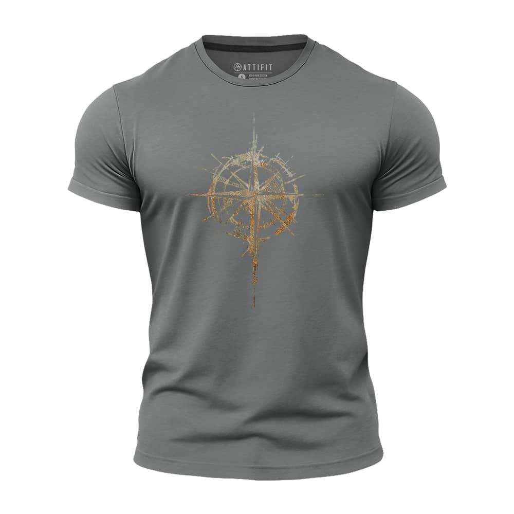 Vintage Compass Quick-Dry T-Shirt