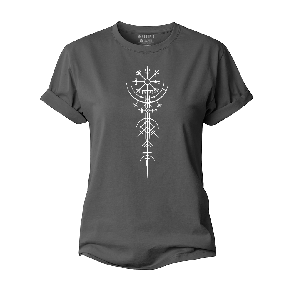 Vikings Compass Women's Cotton T-Shirt
