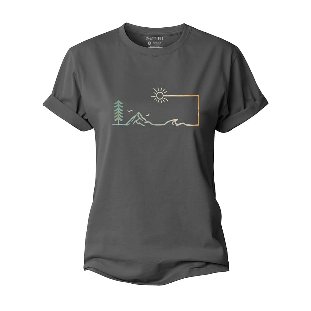 Colorful Nature Women's Cotton T-Shirt