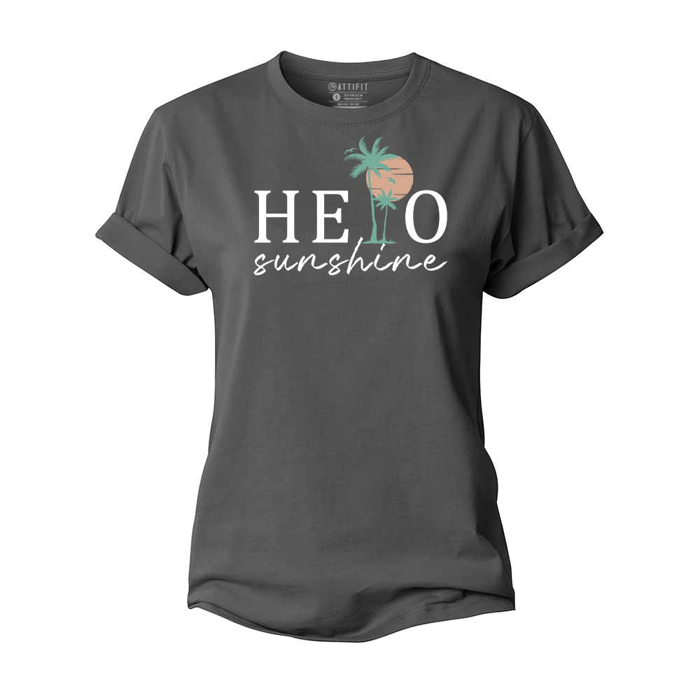 Hello Sunshine Women's Cotton T-Shirt