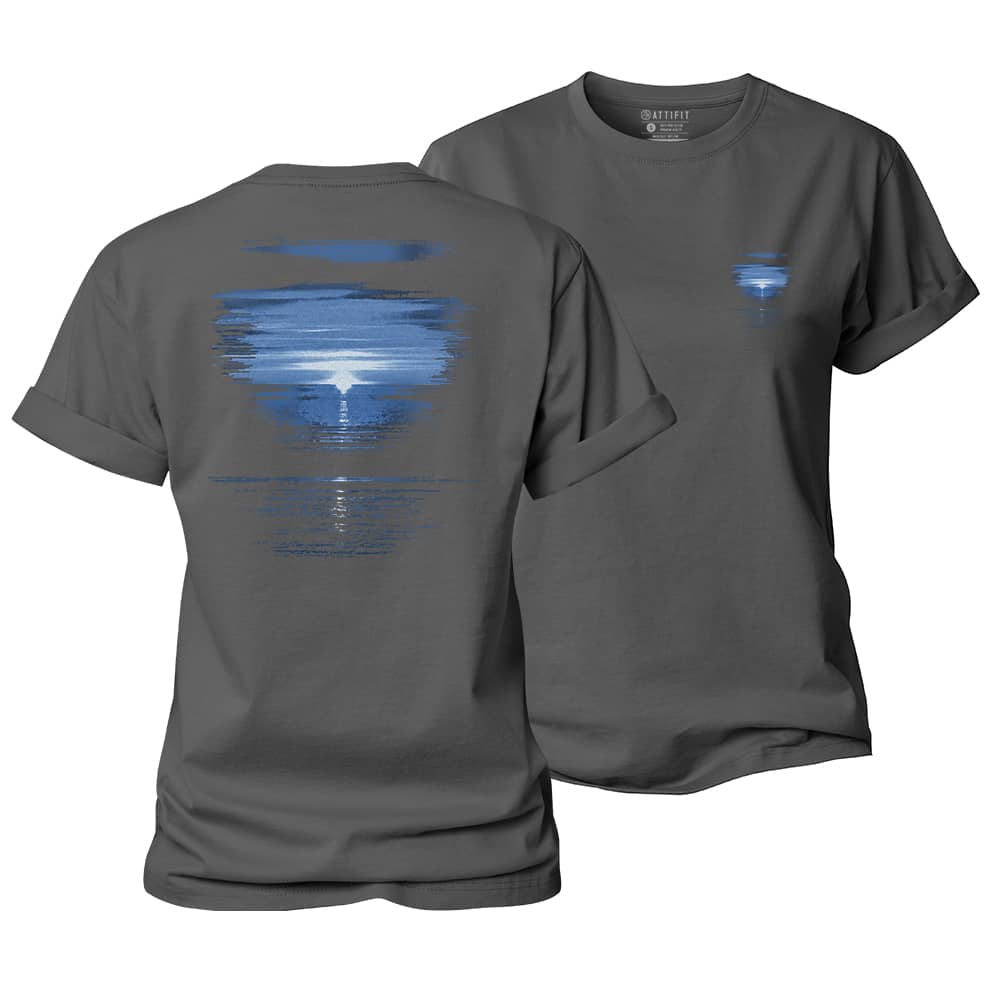 Twilight Tide Women's Cotton T-Shirt