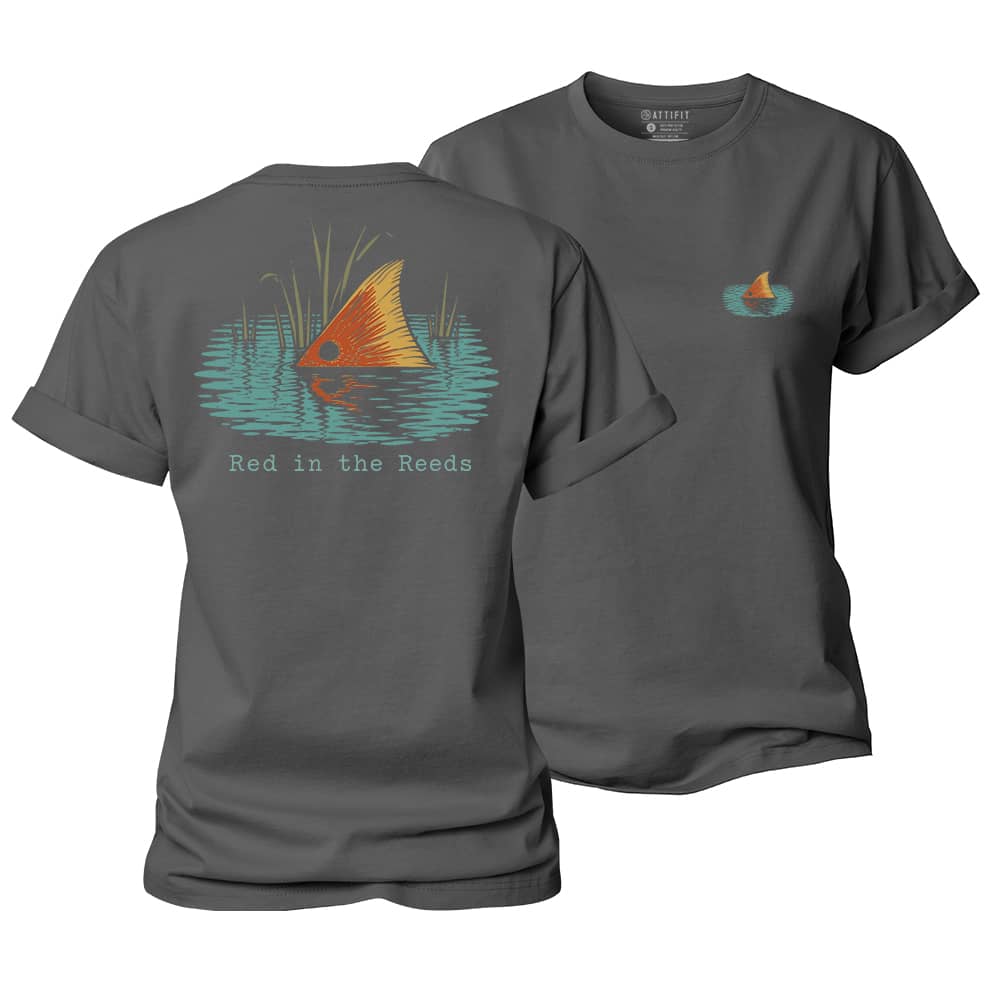 Red In The Reeds Women's Cotton T-Shirt