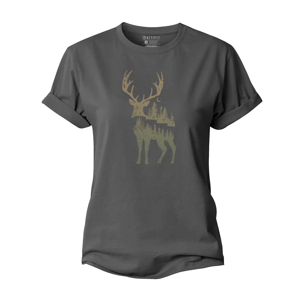 Christmas Forest Women's Cotton T-Shirt