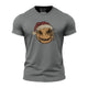 Christmas Smiley Palm Tree Quick-Dry T-Shirt