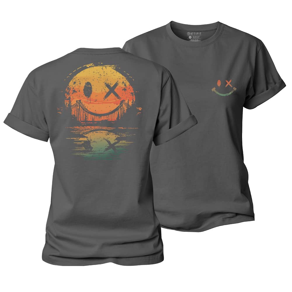 Smiley Lake Women's Cotton T-Shirt