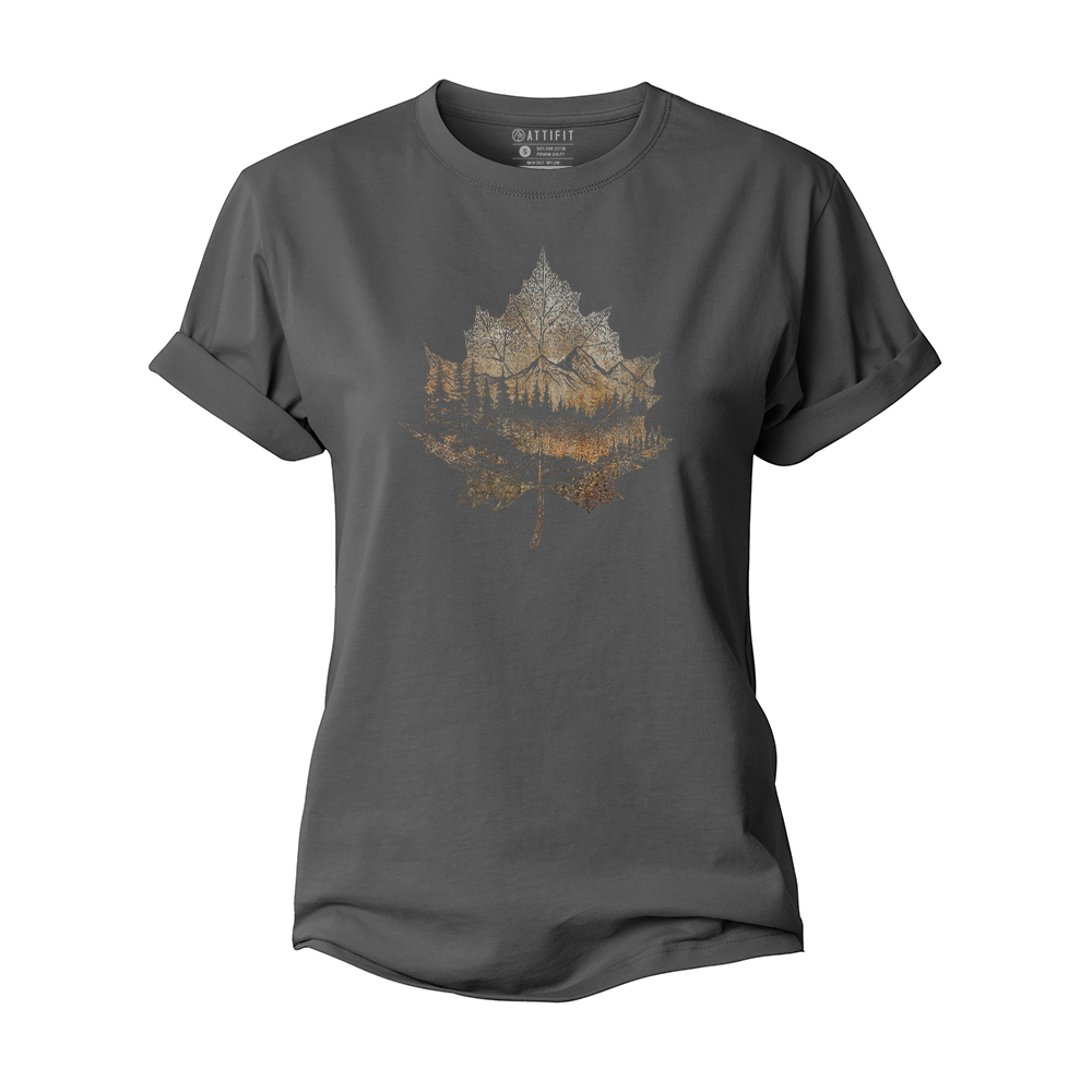 Leaf View Women's Cotton T-Shirt