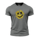Cracked Smiley Quick-Dry T-Shirt