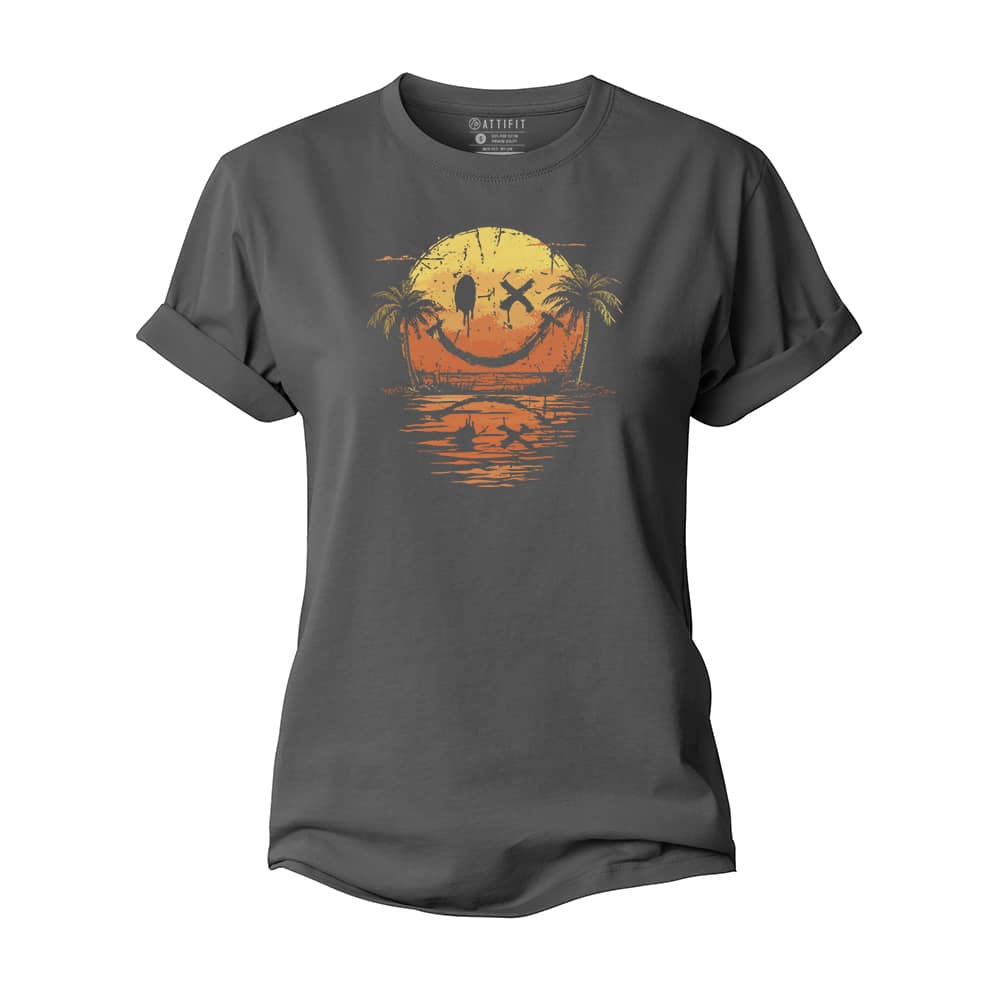 Smiley Sea Women's Cotton T-Shirt