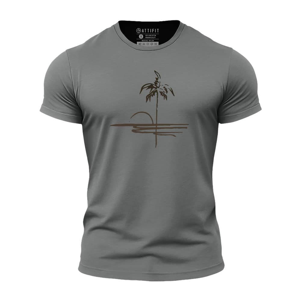 Simple Beach Athletic Quick-Dry T-Shirt