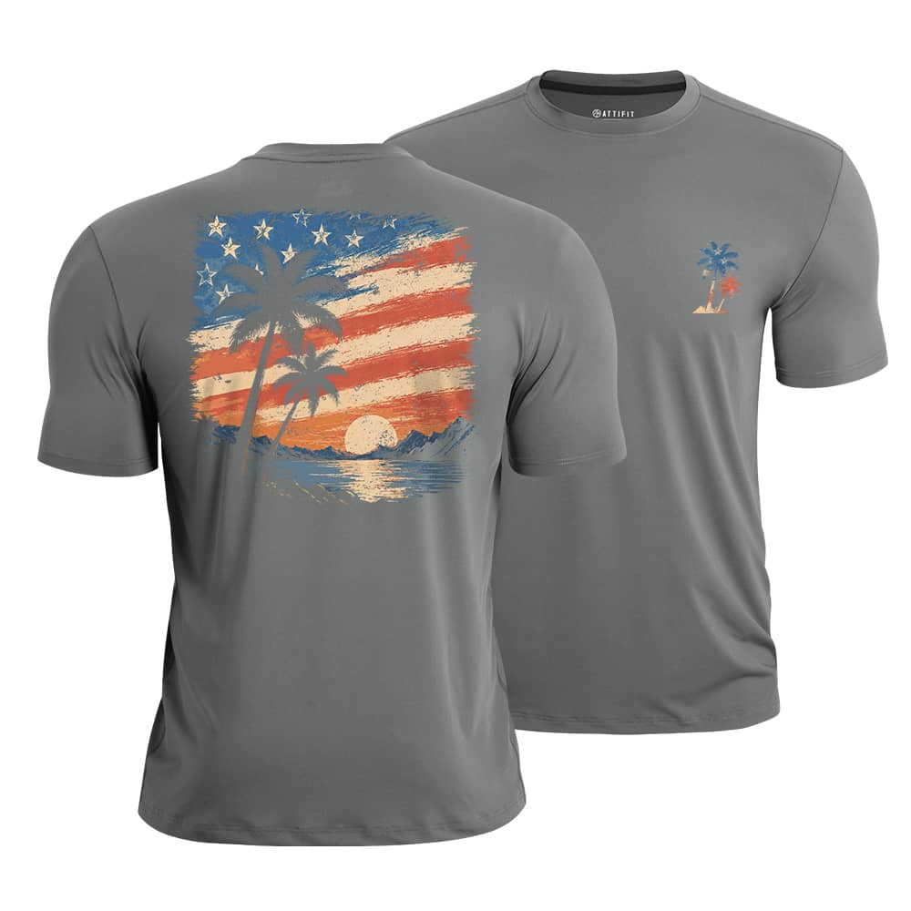 Flag Sky Quick-Dry T-Shirt