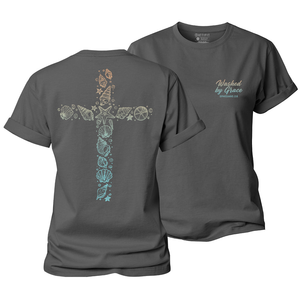 Washed By Grace Women's Cotton T-Shirt