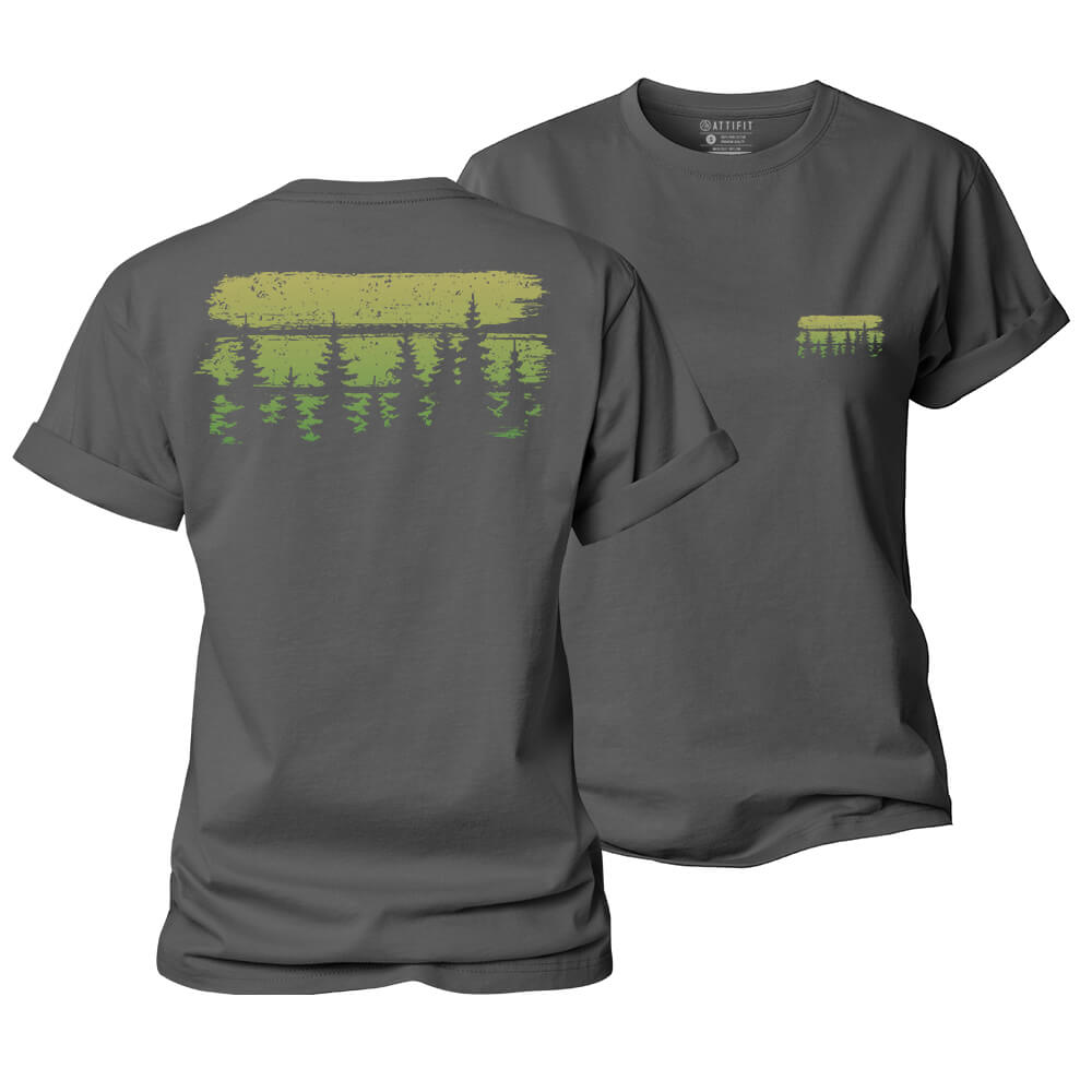 Green Forest Women's Cotton T-Shirt